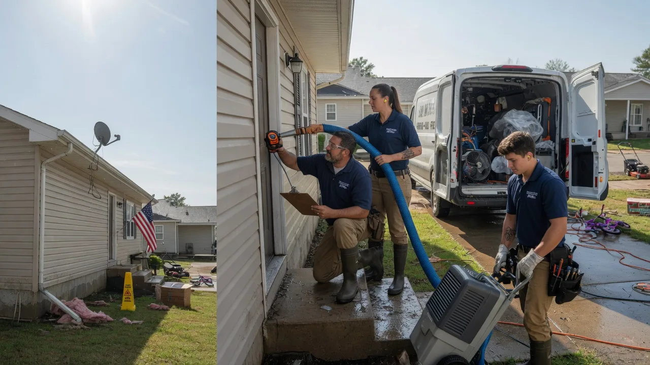 Ceiling Water Damage Restoration in Elm Mott, TX near me